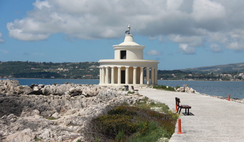 Lighthouse Agion Theodoron in Argostoli Kefalonia