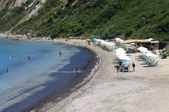 Spasmata beach in Minies Kefalonia