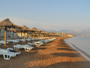 Xi beach in Lixouri Kefalonia