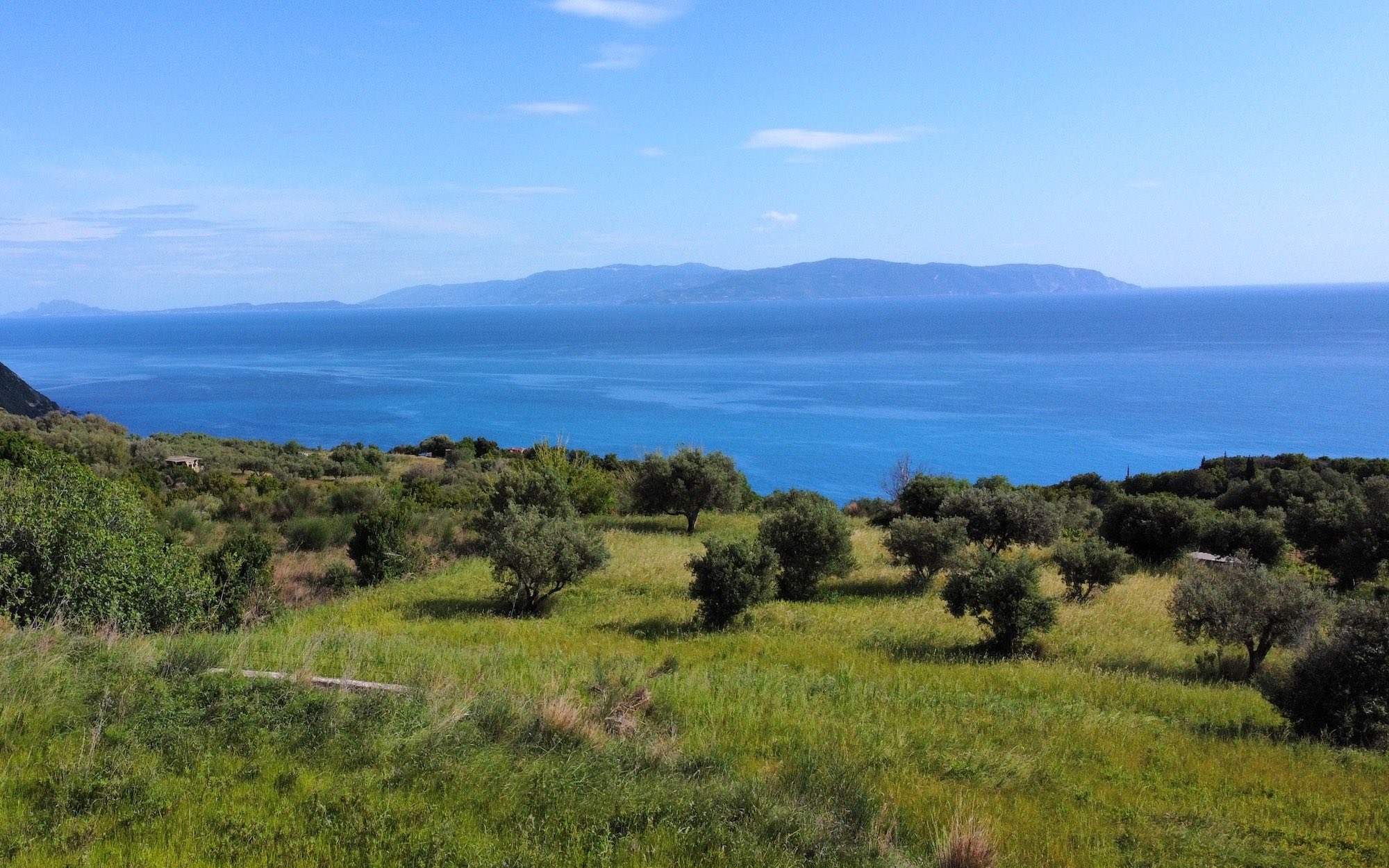 Koroni Beach Hillside Spectacular Plot For Sale Exclusive plot