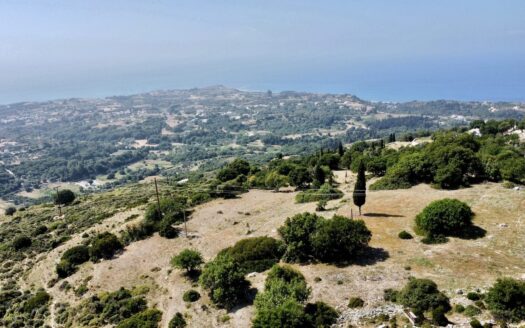 Exclusive Plot Overlooking Skala with Stunning Panoramic Views