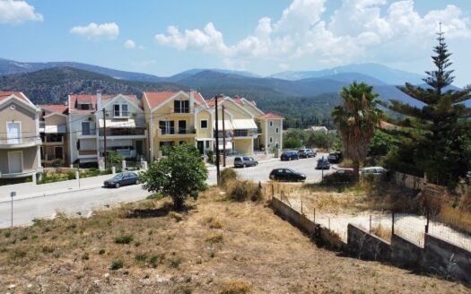 Central Argostoli Plot with Panoramic Views for Sale