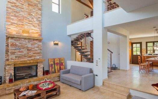 Stylishly Restored Villa with Contemporary Interiors in Karavados